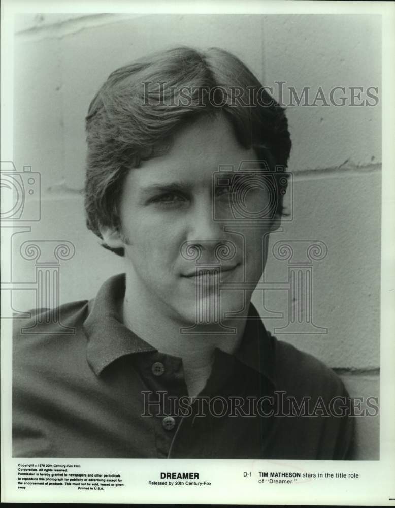 1979 Press Photo Tim Matheson stars in the title role of Dreamer. - sap19323- Historic Images