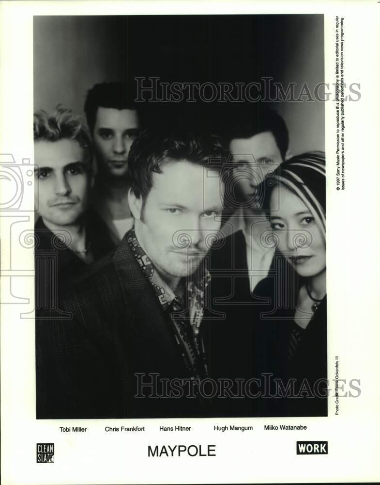 1997 Press Photo Recording Artists Maypole - sap19384- Historic Images