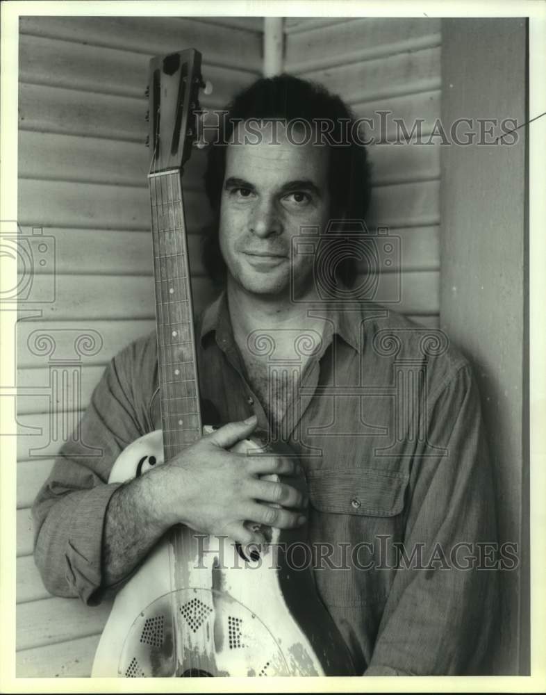 1992 Press Photo Blues Musician Steve James - sap19473- Historic Images