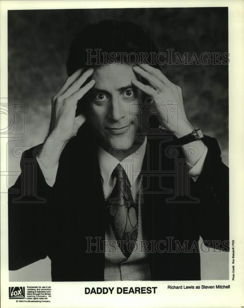 1993 Press Photo Actor Richard Lewis in &quot;Daddy Dearest&quot; Movie - sap19583- Historic Images