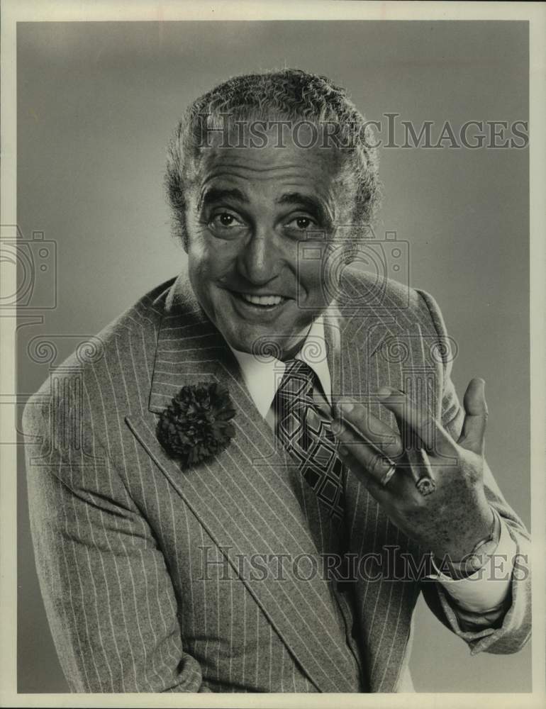 1975 Press Photo Entertainer Sheldon Leonard - sap19610- Historic Images