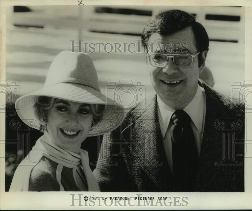 1975 Press Photo Producer Ross Hunter with Actress - sap19789- Historic Images