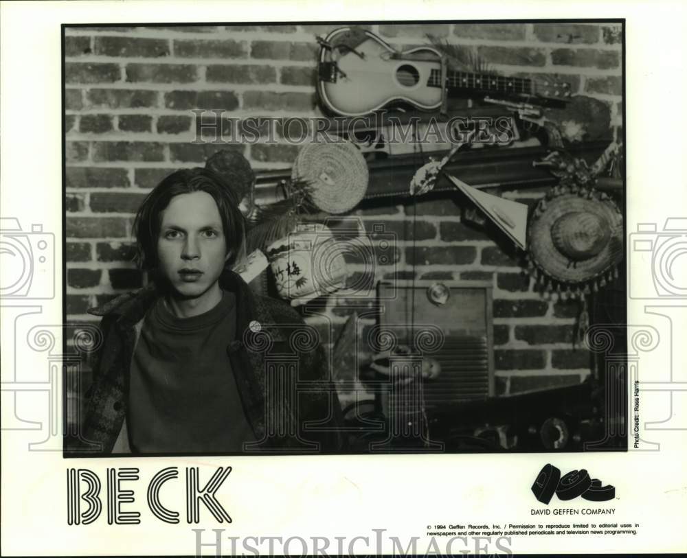 1994 Press Photo Beck, alternative rock singer, songwriter and musician.- Historic Images