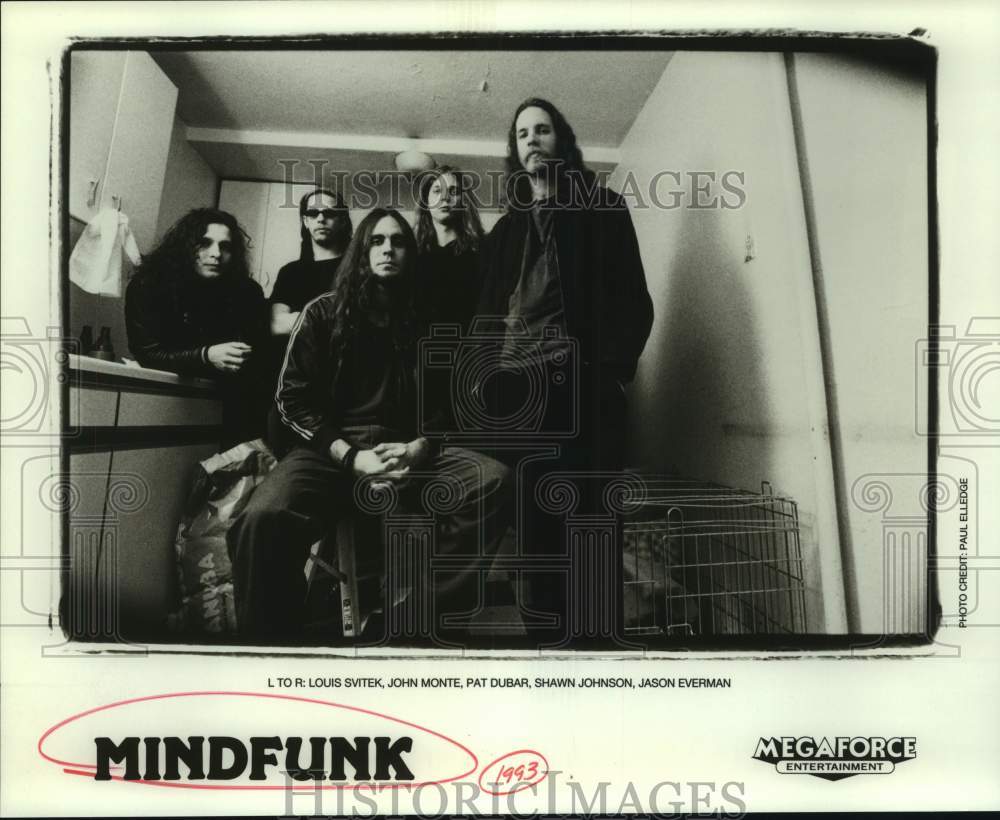 1993 Press Photo Recording artists Mindfunk - sap20026- Historic Images