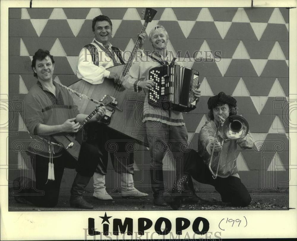 1999 Press Photo Limpopo, Music Group - sap20077- Historic Images