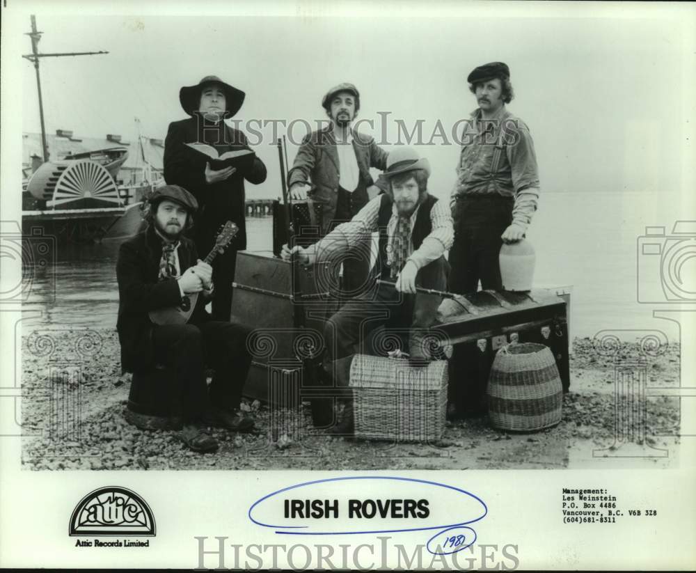 1981 Press Photo Musical Group, Irish Rovers - sap20091- Historic Images