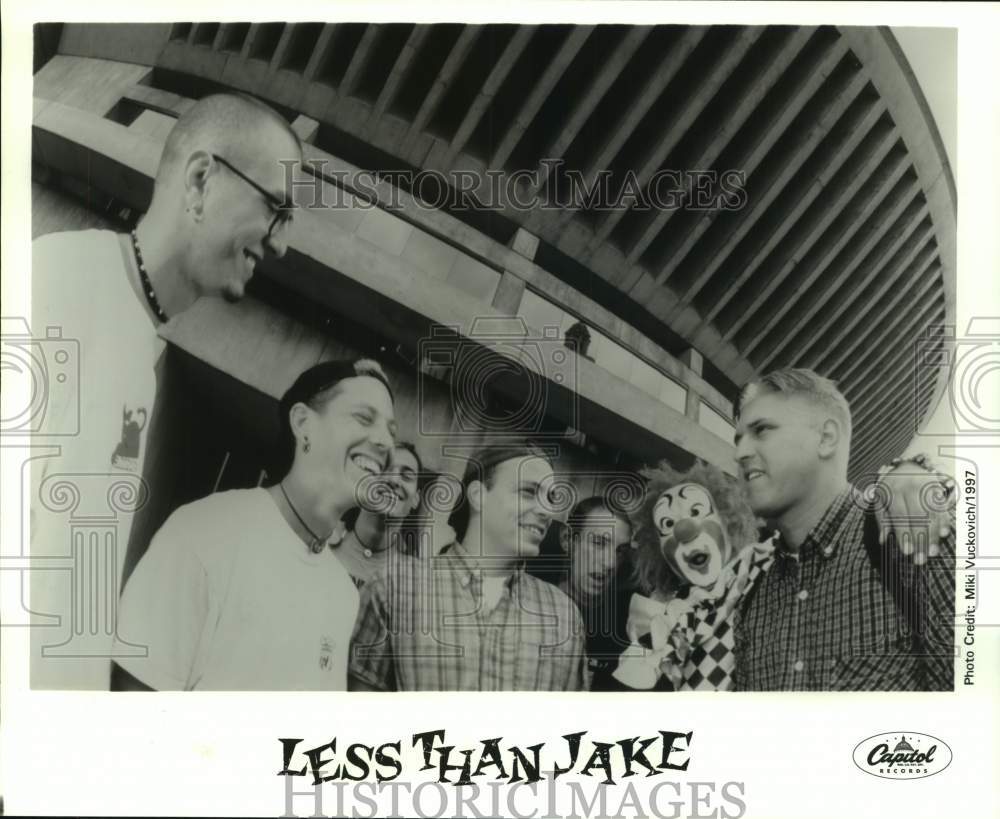 1997 Press Photo Musical Group, Less Than Jake - sap20126- Historic Images