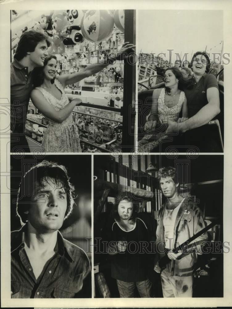 1980 Press Photo Cast of "The Edge of Night" on ABC Television in composite- Historic Images