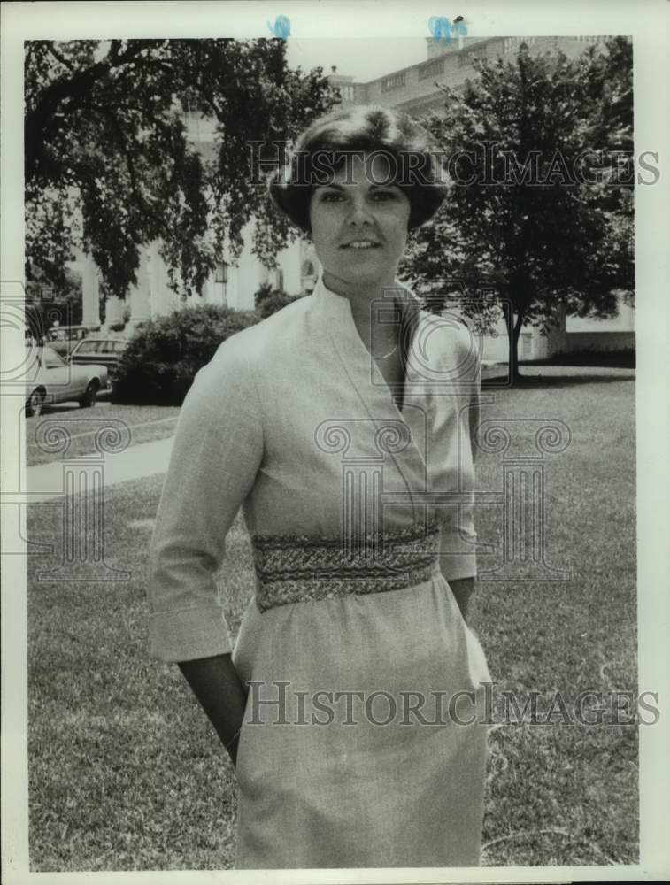 1978 Press Photo Ann Compton, ABC News Correspondent on ABC Television- Historic Images