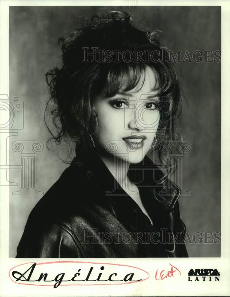 1996 Press Photo Entertainer Angelica - sap20320- Historic Images