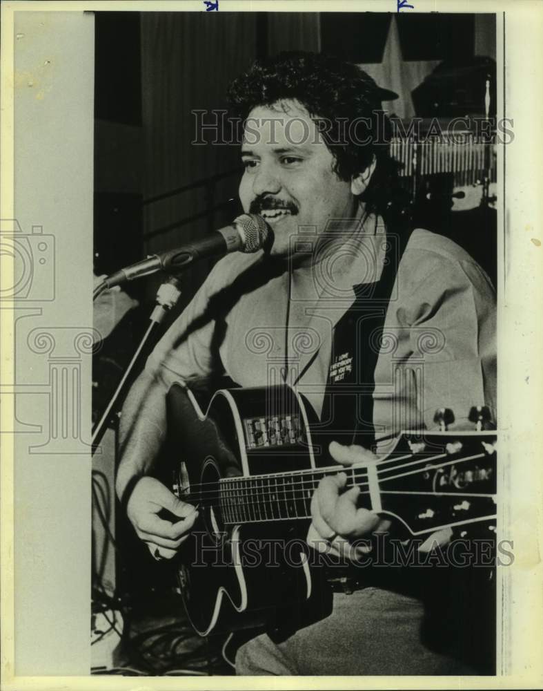 1986 Press Photo Jay Dominguez, Musician - sap20354- Historic Images