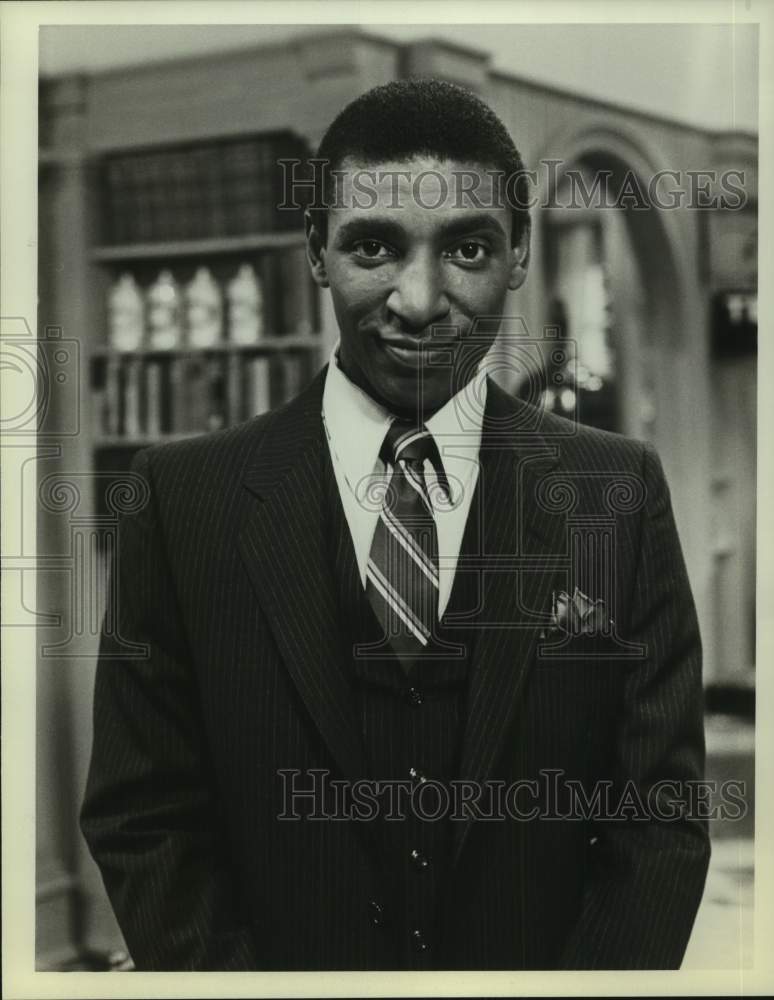 1982 Press Photo Actor Leonard Lightfoot in &quot;Silver Spoons&quot; on NBC Television- Historic Images