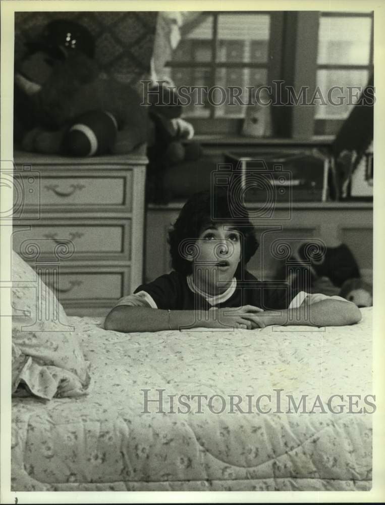 1982 Press Photo Actress Lara Jill Miller in "Gimme A Break" on NBC-TV- Historic Images