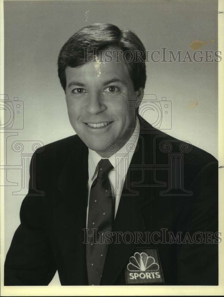 1988 Press Photo Bob Costas, Host of &#39;Later with Bob Costas&#39; - sap20466- Historic Images