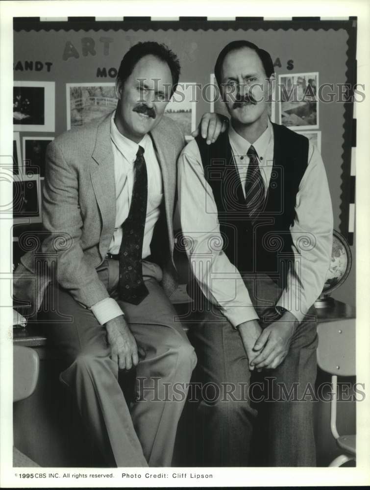 1995 Press Photo Actor John Lithgow with co-star - sap20491- Historic Images