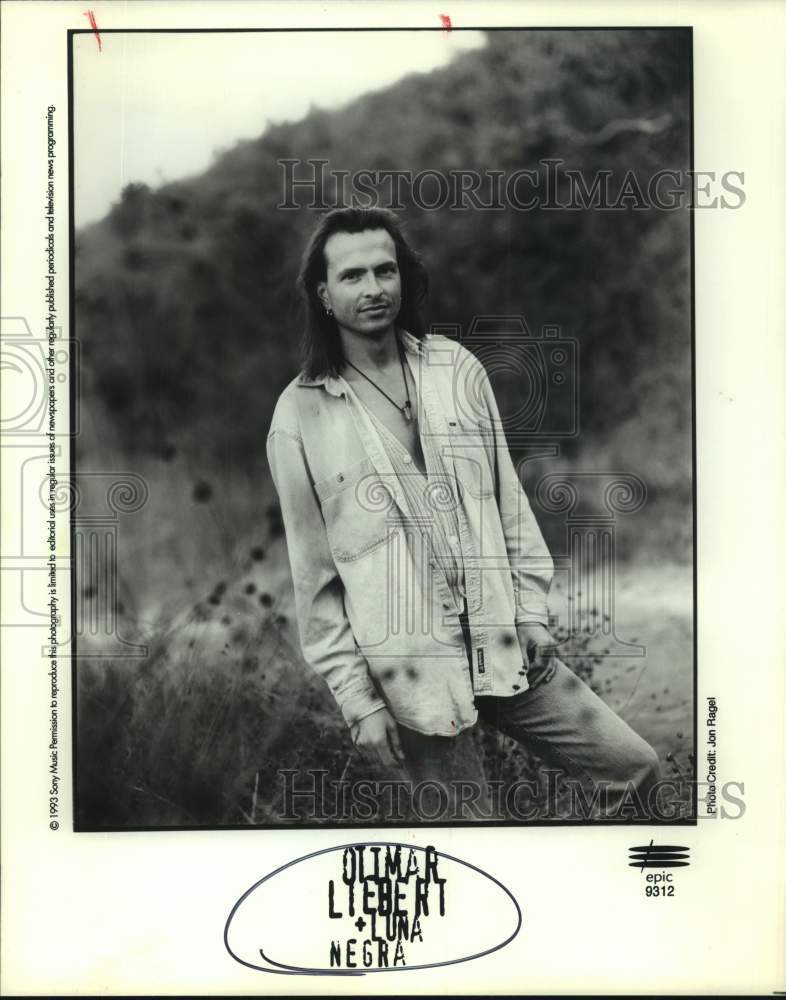 1993 Press Photo Recording artists Ottmar Liebert - Luna Negra - sap20788- Historic Images