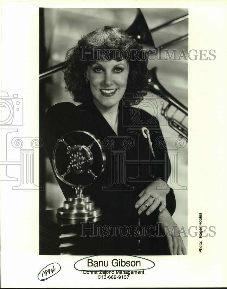 1994 Press Photo Musician Banu Gibson - sap20803- Historic Images