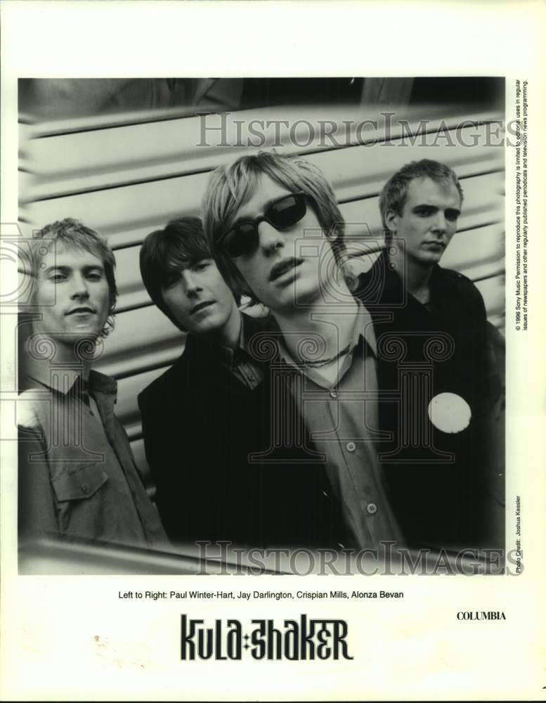 1997 Press Photo Recording Artists Kula Shaker - sap20935- Historic Images