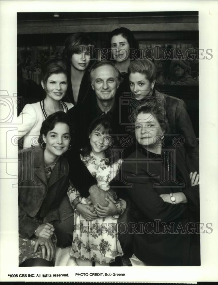 1996 Press Photo Cast of "Neil Simon's Jake's Women" on CBS Television Network- Historic Images