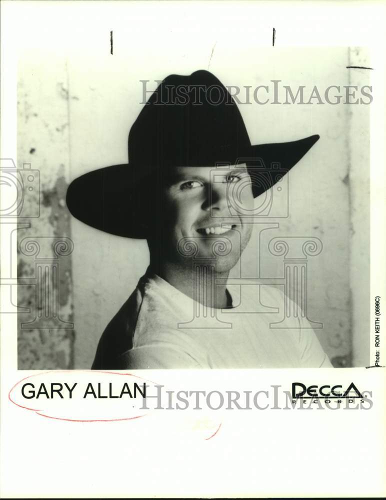 1996 Press Photo Gary Allan, Country Musician - sap21032- Historic Images