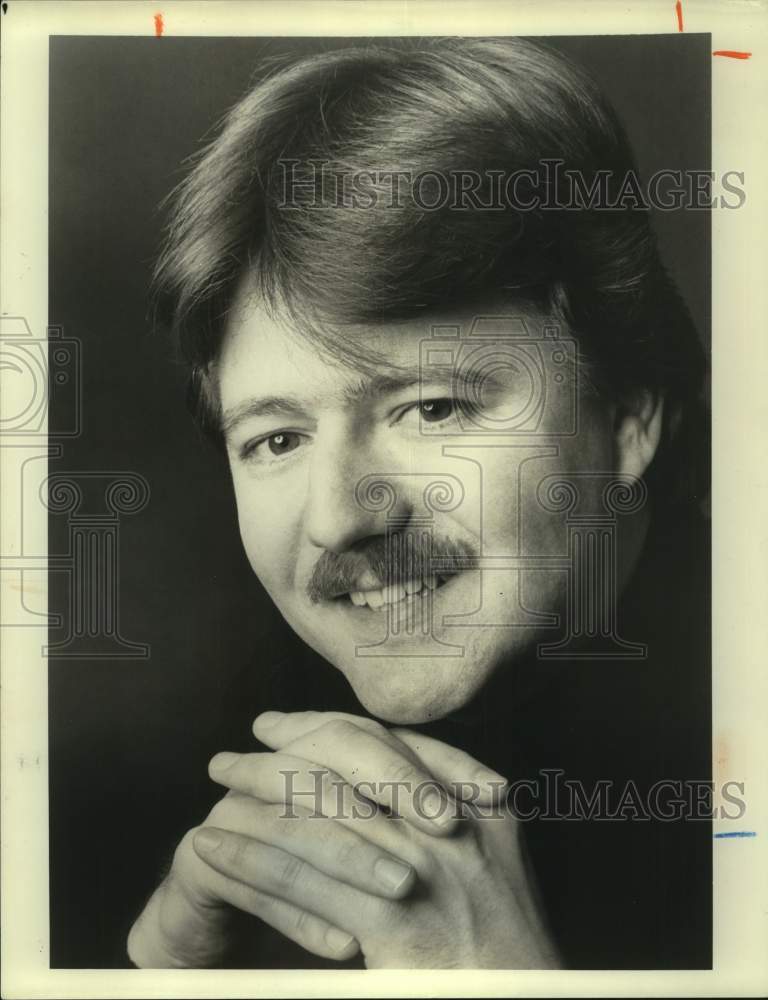 1980 Press Photo Terence Frazor, Conductor of San Antonio Youth Orchestra- Historic Images