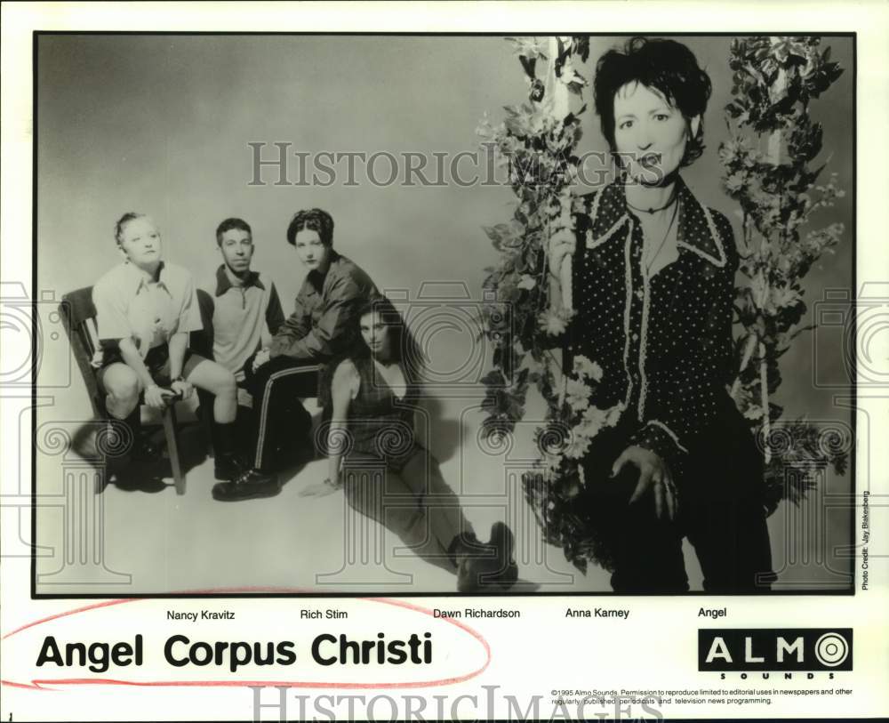 1995 Press Photo Musical Group Angel Corpus Christi - sap21167- Historic Images