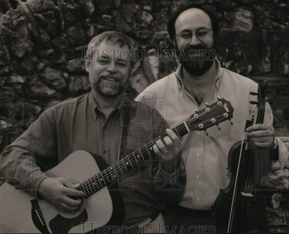 1998 Press Photo Musicians Red Campbell and Ron Wilson - sap21281- Historic Images