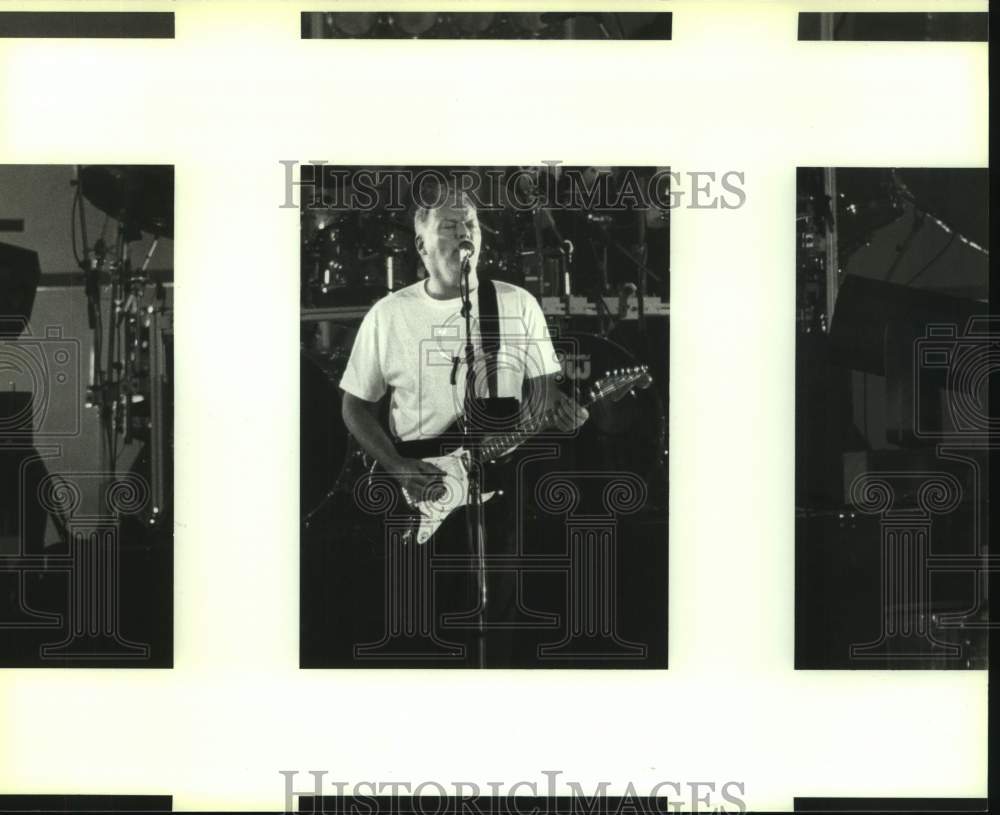 1994 Press Photo David Gilmore, Pink Floyd Guitarist and Lead Singer at Concert- Historic Images