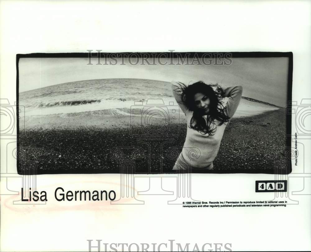 1996 Press Photo Singer Lisa Germano - sap21319- Historic Images