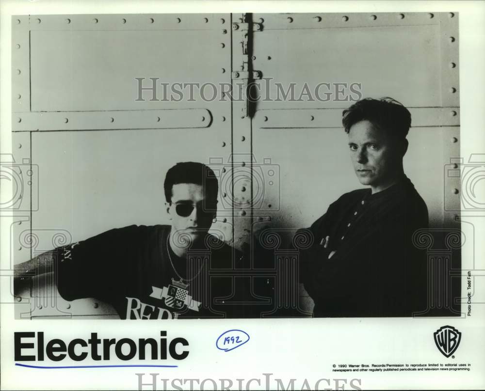 1990 Press Photo Musical Group, Electronic - sap21341- Historic Images