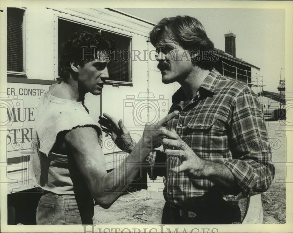 1981 Press Photo Actor Fernando Allende on Television&#39;s &quot;Flamingo Road&quot; Episode- Historic Images