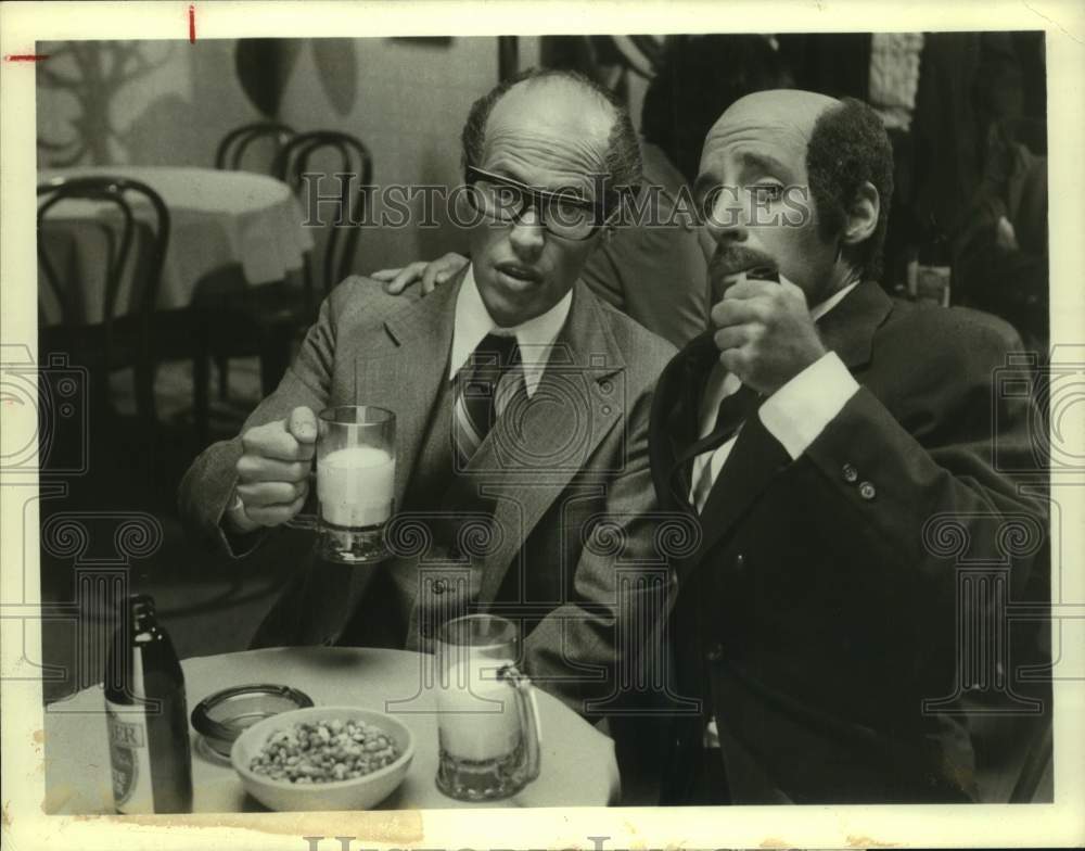 1979 Press Photo Actors Billy Crystal, Harry J. Shearer in &quot;The TV Show&quot; on AB- Historic Images