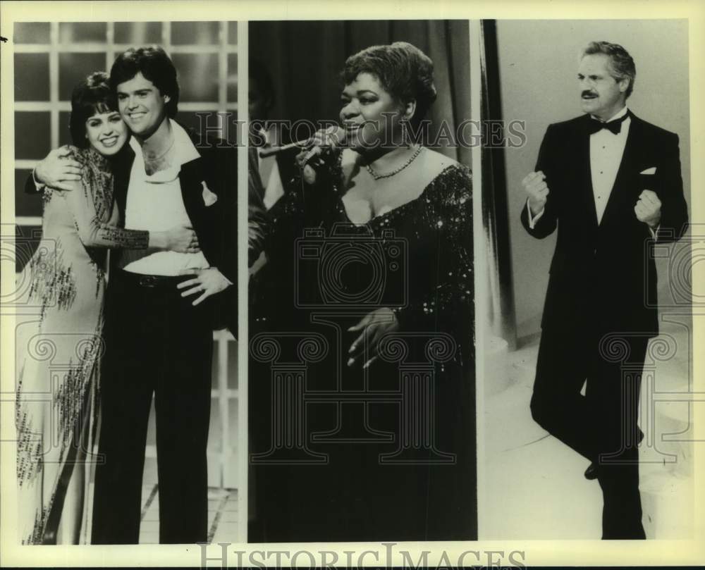 1984 Press Photo Cast of &quot;Christmas in Washington&quot; on NBC Television Network- Historic Images