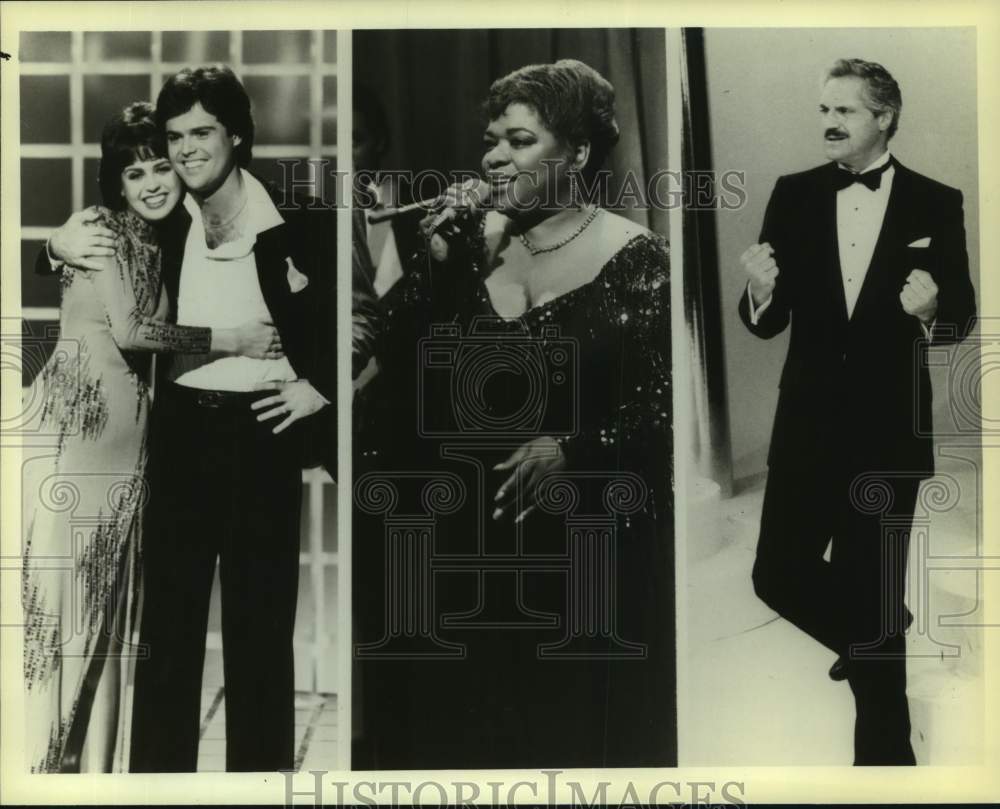 1984 Press Photo Cast of "Christmas in Washington" on NBC Television Network- Historic Images