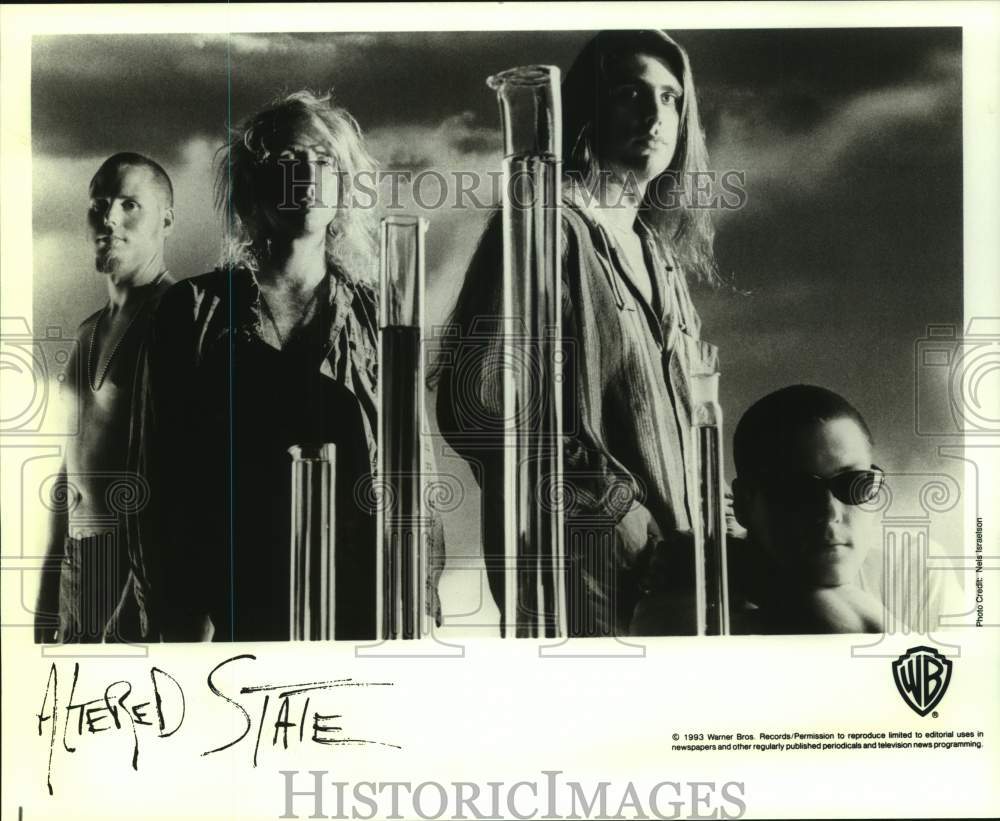 1993 Press Photo Four Members of the band Altered State, Entertainers, Musicians- Historic Images