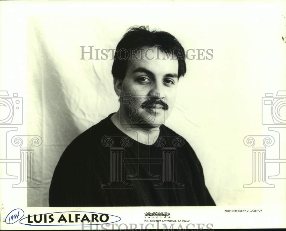 1994 Press Photo Performance Artist Luis Alfaro - sap21525- Historic Images