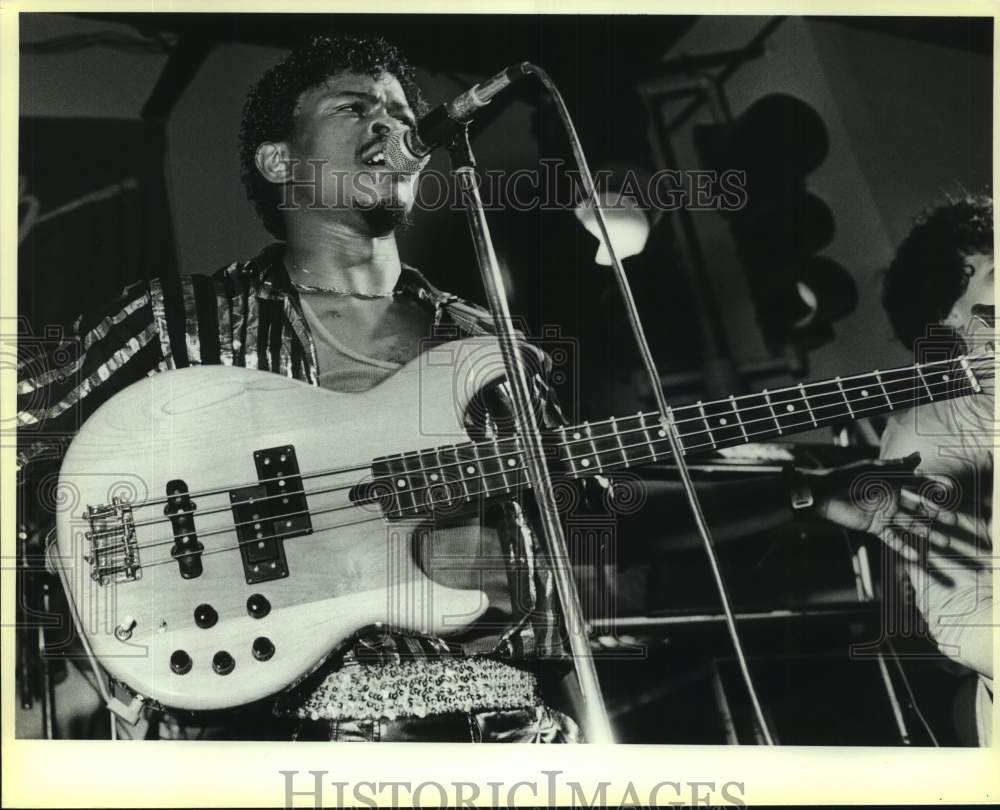 1985 Press Photo Members of La Franz, jazz band. - sap21607- Historic Images