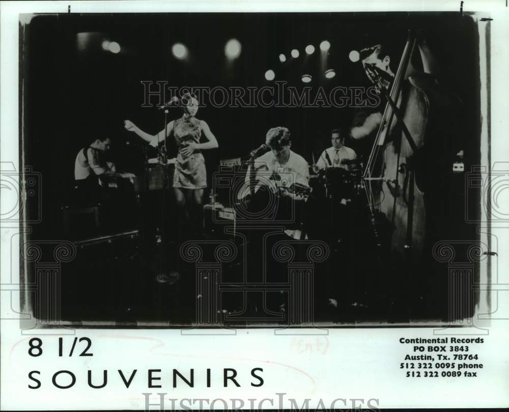 1996 Press Photo Musical artists "8 1/2 Souvenirs" - sap21749- Historic Images