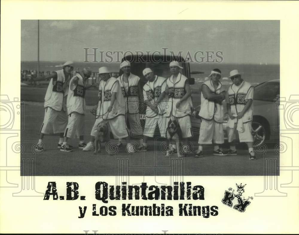 2000 Press Photo Musical Group, A.B. Quintanilla y Los Kumbia Kings - sap21777- Historic Images