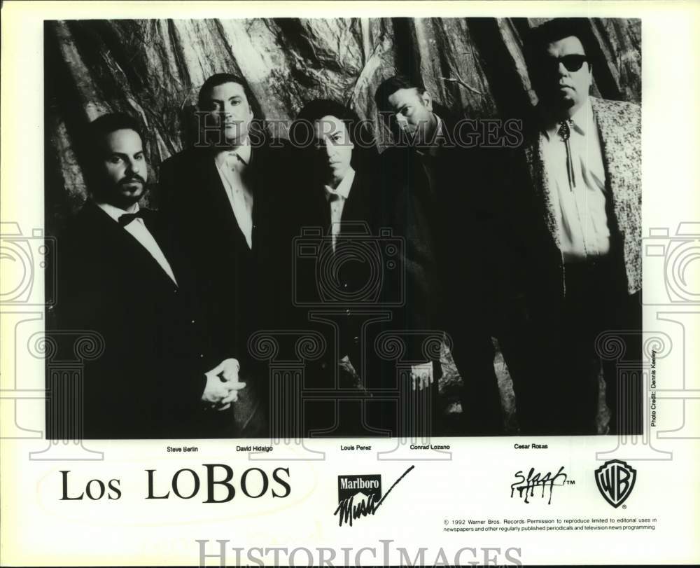 1992 Press Photo Los Lobos, Musical Group - sap21782- Historic Images