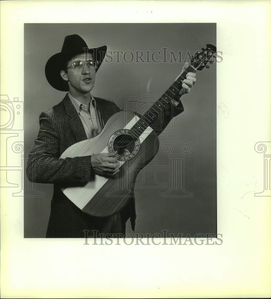 1980 Press Photo Country Singer, Clifton Jansky - sap21978- Historic Images