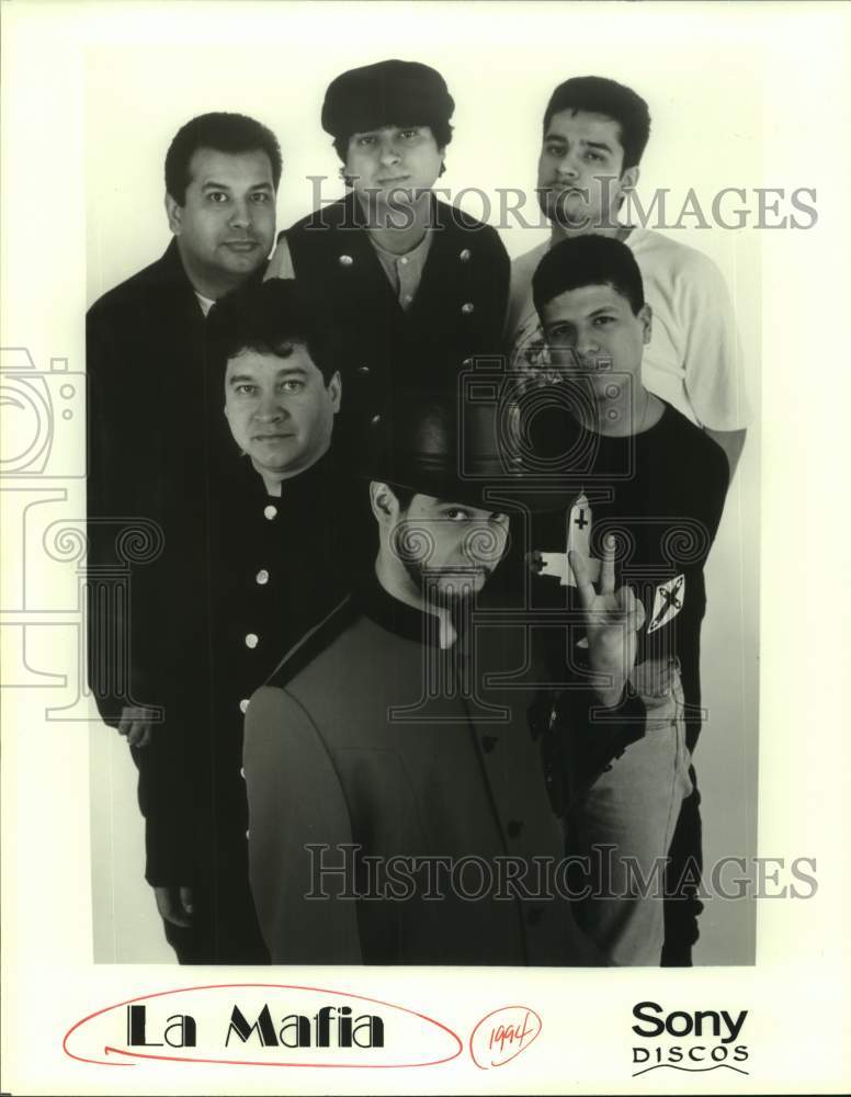 1994 Press Photo Musical Group, La Mafia - sap22000- Historic Images