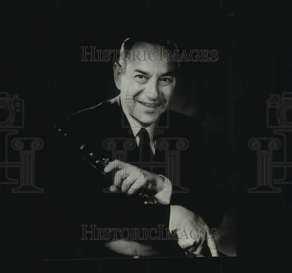 1999 Press Photo Musician Peanuts Hucko - sap22022- Historic Images