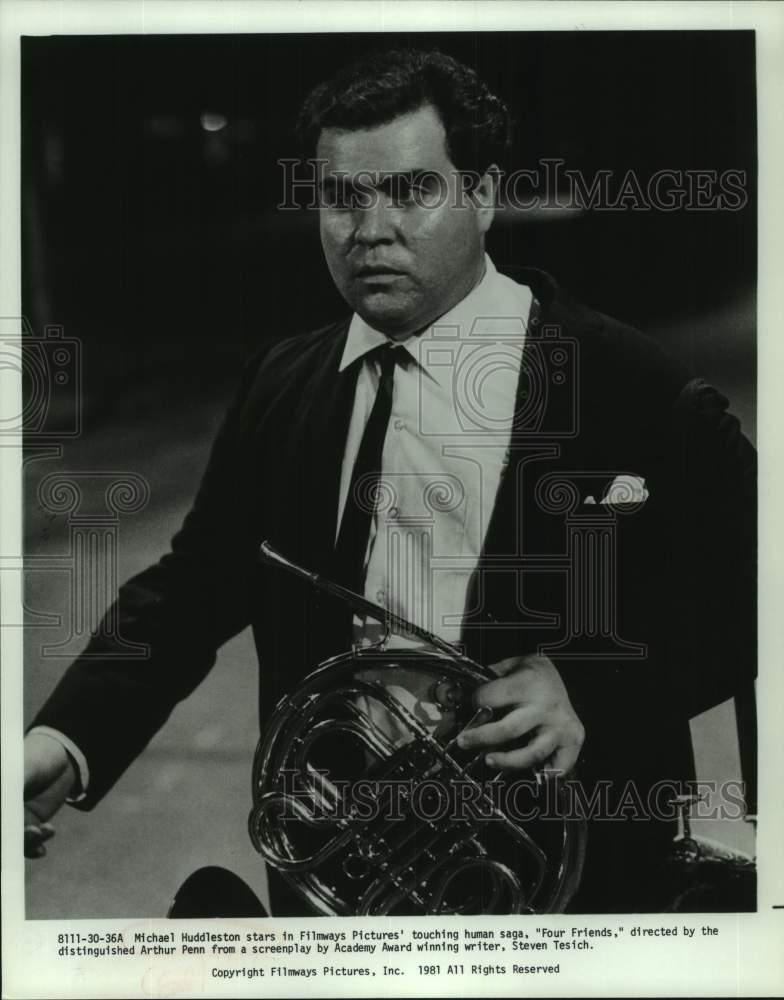 1981 Press Photo Actor Michael Huddleston in "Four Friends" movie - sap22048- Historic Images