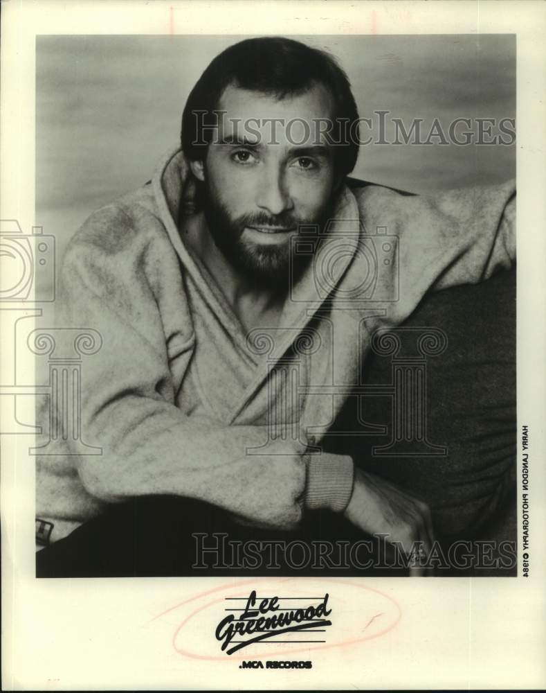 1984 Press Photo Musical artist Lee Greenwood - sap22081- Historic Images