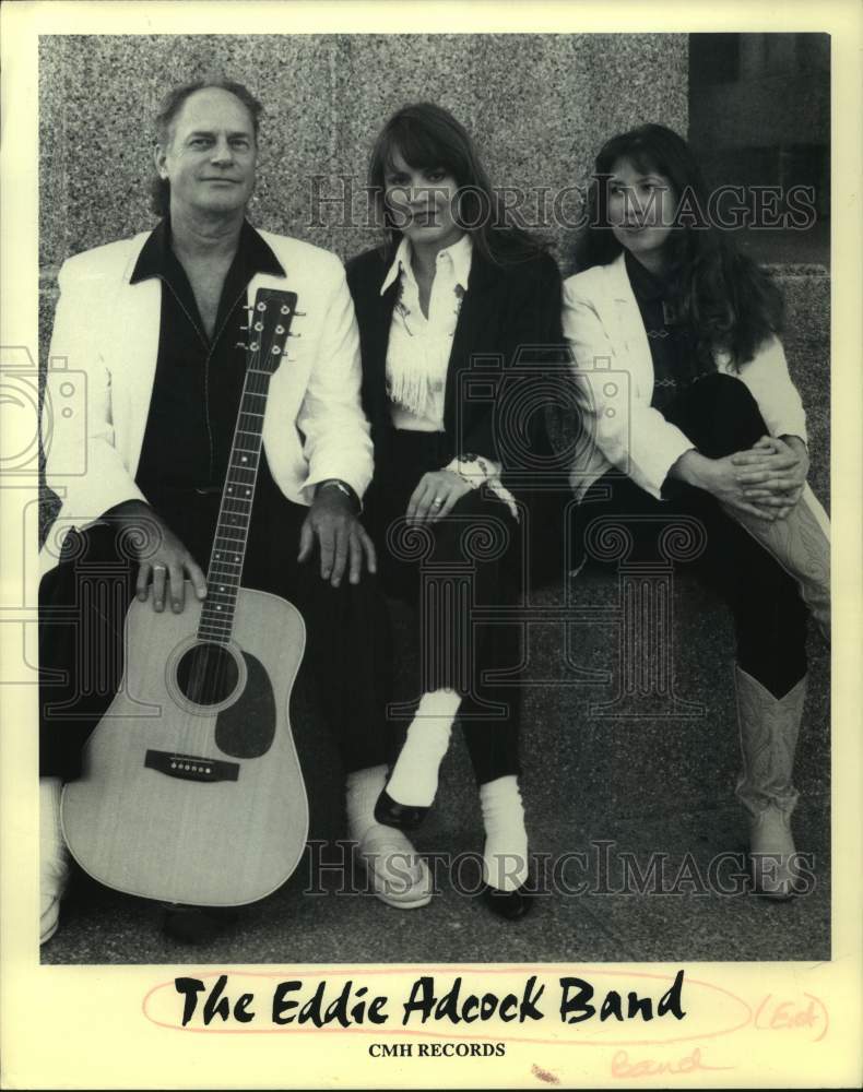 1996 Press Photo The Eddie Adcock Band, Bluegrass Musicians, Entertainers- Historic Images