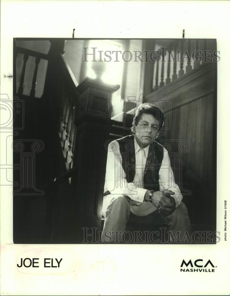 1995 Press Photo Joe Ely, Singer - sap22344- Historic Images