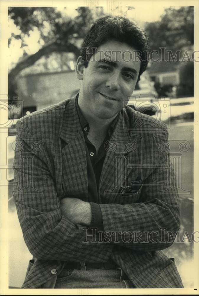 1987 Press Photo Actor Adam Arkin stars in NBC Television's "A Year in the Live"- Historic Images