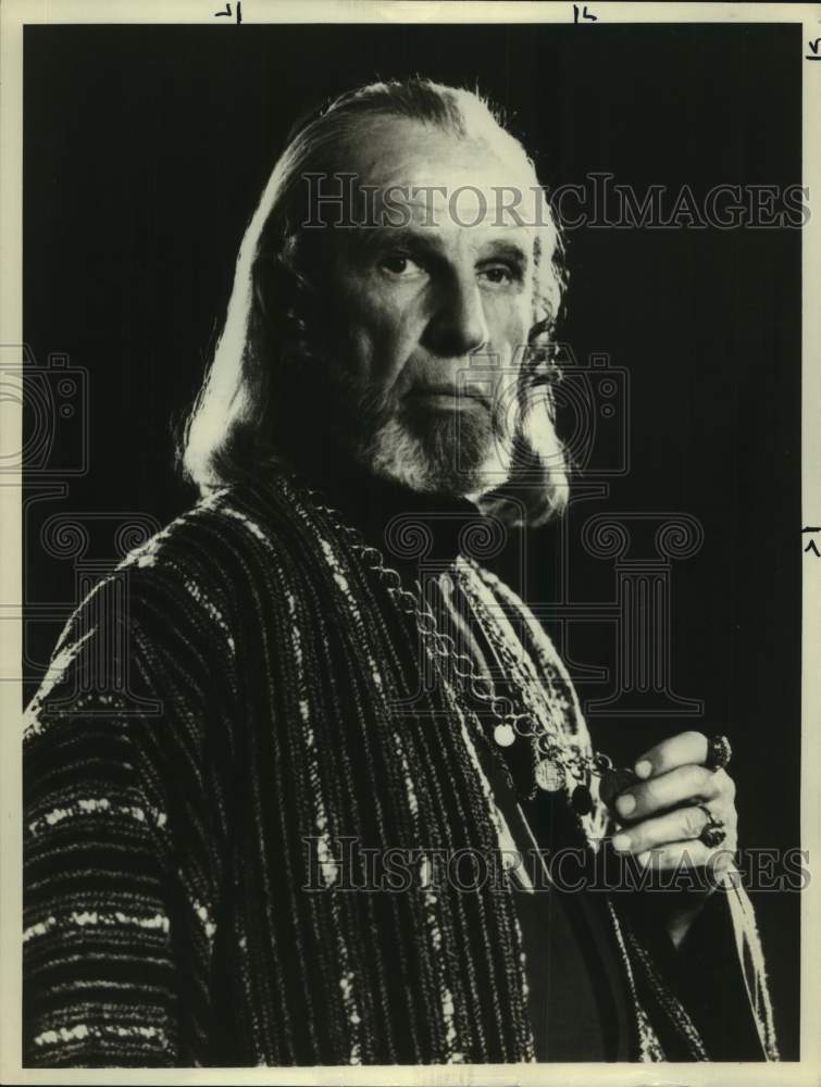 1976 Press Photo Hume Cronyn, Actor in &quot;The Merchant of Venice&quot; - sap22452- Historic Images