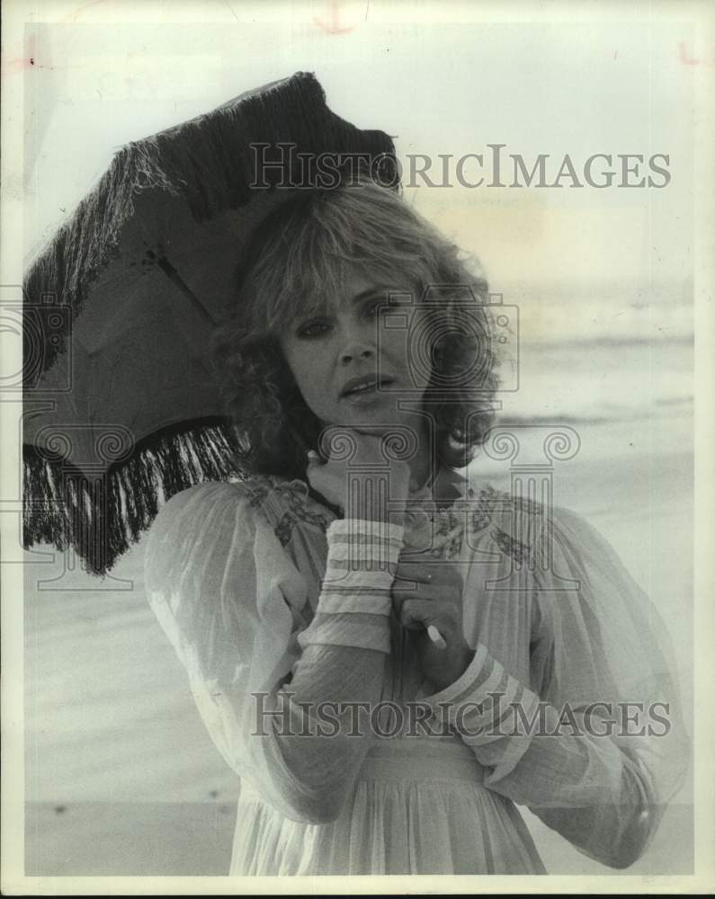 1978 Press Photo Britt Ekland, ex-girlfriend of Rod Stewart in California- Historic Images